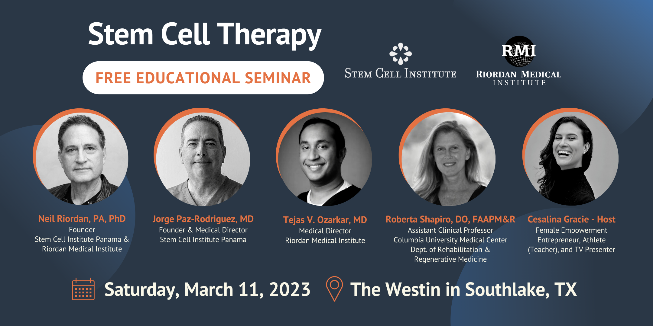 Southlake Seminar - Stem Cell Therapy