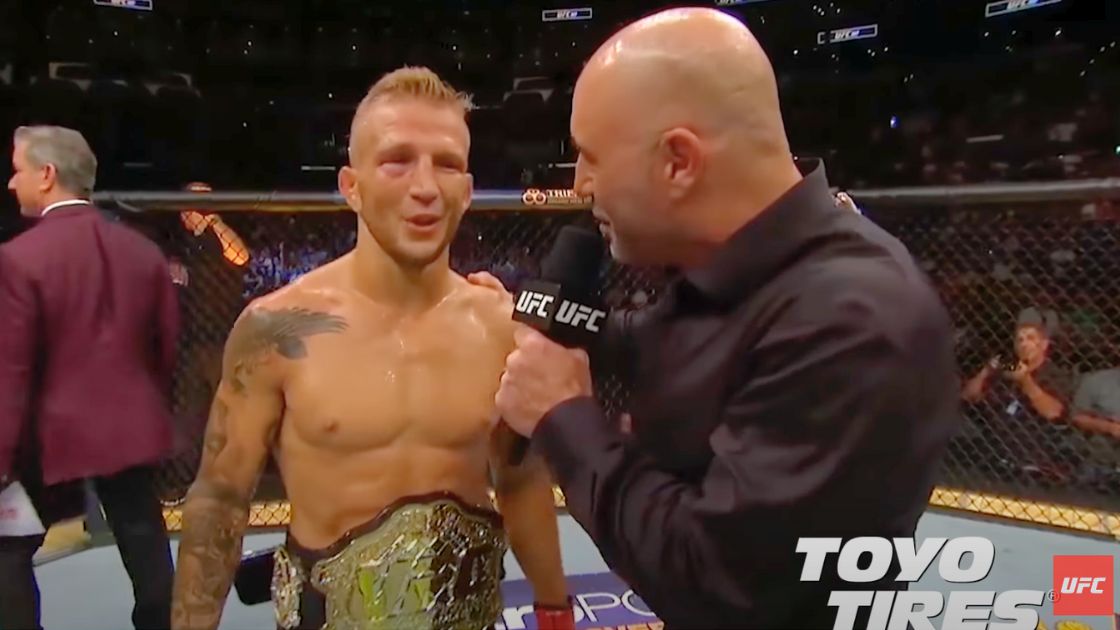 Neil Riordan Bantamweight Champ TJ Dillashaw Gives Neil Riordan, PA, Ph.D., A Shout ...