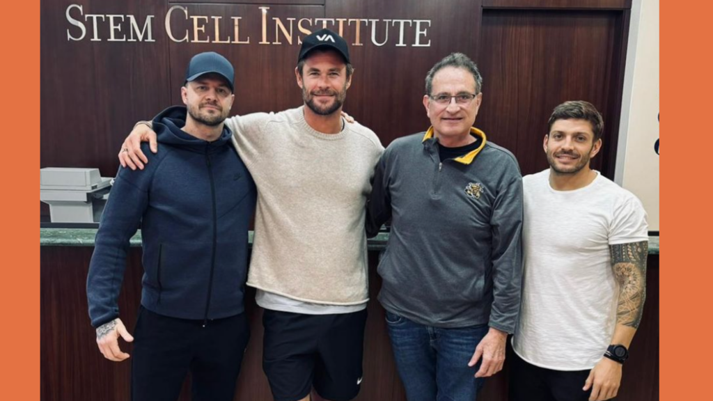 Chris Hemsworth Visits Stem Cell Institute in Panama