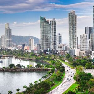 view of Panama City