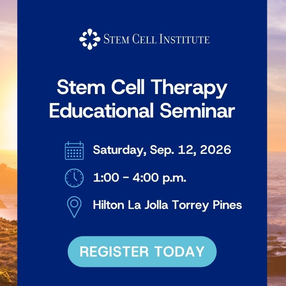 stem cell therapy seminar in san diego
