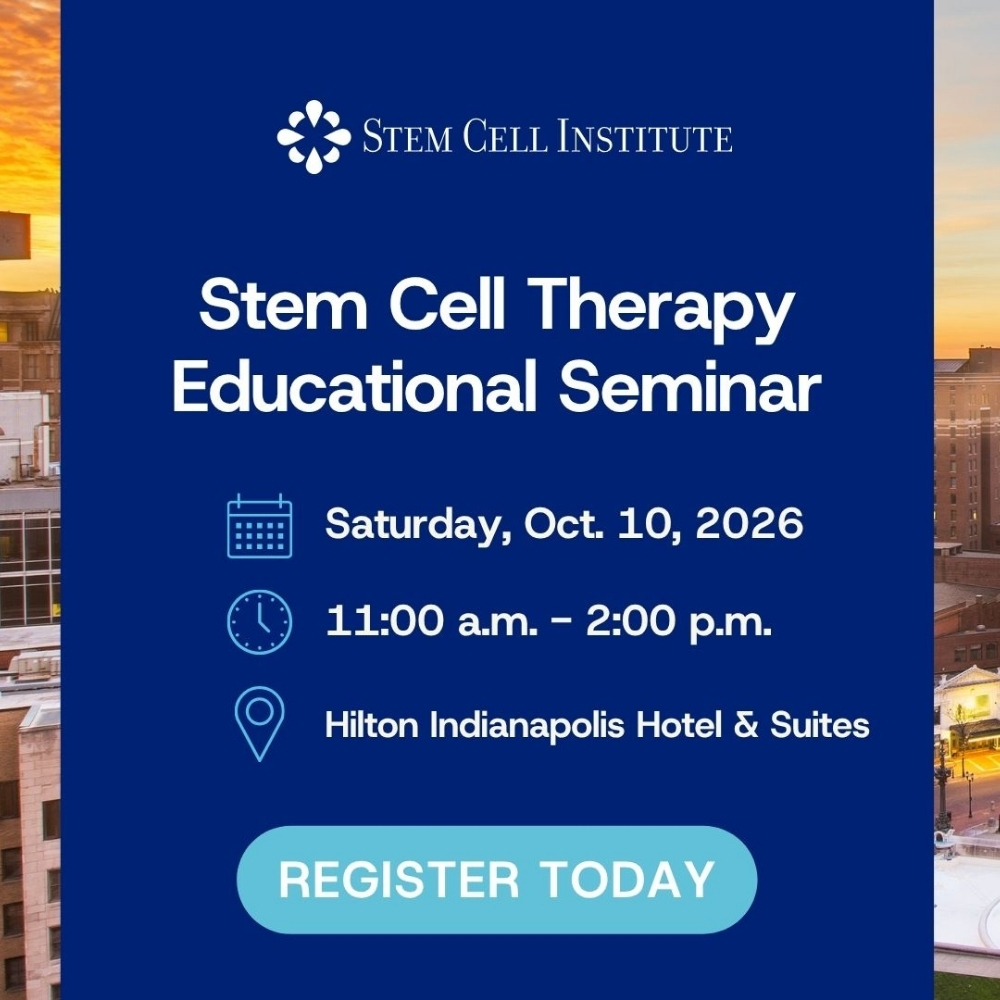 stem cell therapy seminar in indy