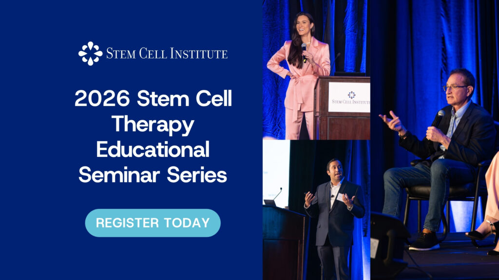 Stem Cell therapy Educational Seminar Series Stem Cell therapy Educational Seminar Series